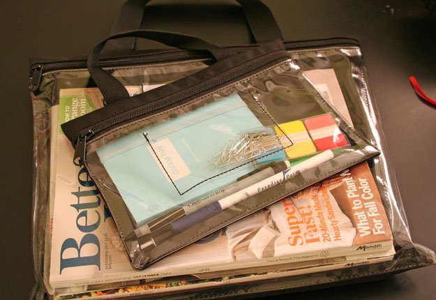 organizer bags for creative supplies