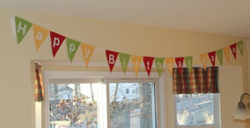 Birthday banner Birthday banner