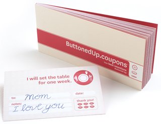 Buttoned up coupons