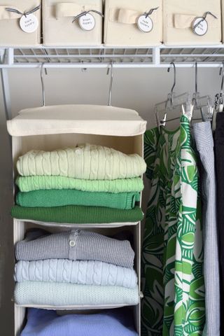 Sweater shelf