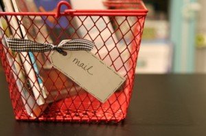 red mail basket