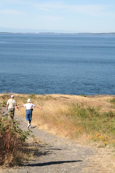 washington trip mom ocean