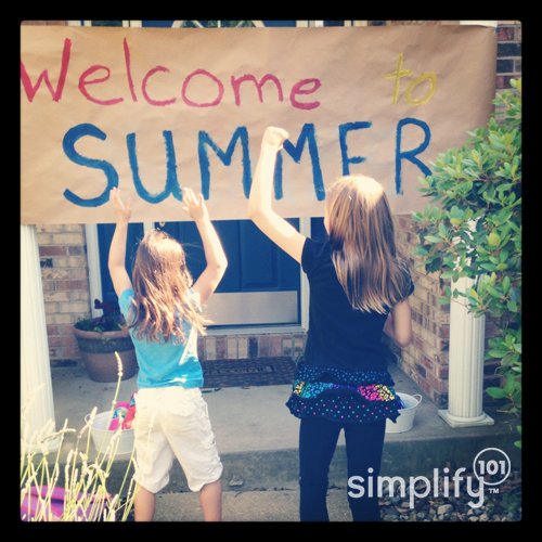 welcome summer banner