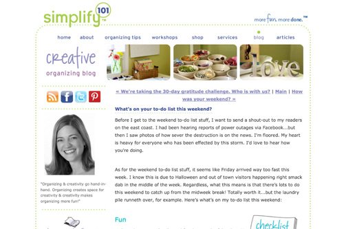 simplify 101 original creativeorganizing blog