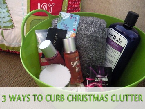 3 Ways to Curb Christmas Clutter