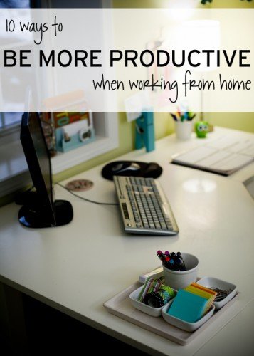 10 Tips to Be More Productive When Working From Home | simplify101.com
