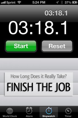 How long does it really take? Motivation for getting the job done via simplify101.com