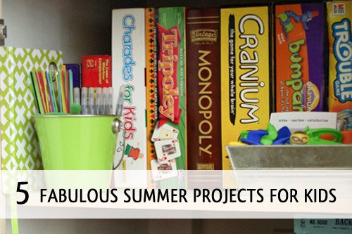 Summer Projects for Kids from simplify101.com
