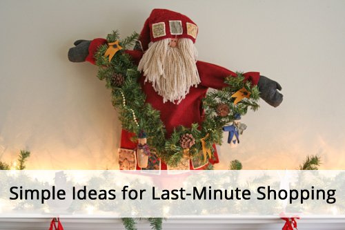Last-Minute Shopping Ideas from simplify101.com