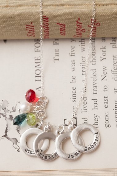 Mini Open Circle Necklace from Lisa Leonard